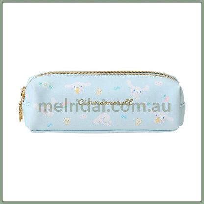 SANRIO | Double Zipper Pen Case Pencil Pouch 18.5×6×6cm (Cinnamoroll)