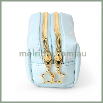 SANRIO | Double Zipper Pen Case Pencil Pouch 18.5×6×6cm (Cinnamoroll)