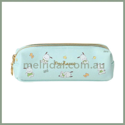 SANRIO | Double Zipper Pen Case Pencil Pouch 18.5×6×6cm (Pochacco)