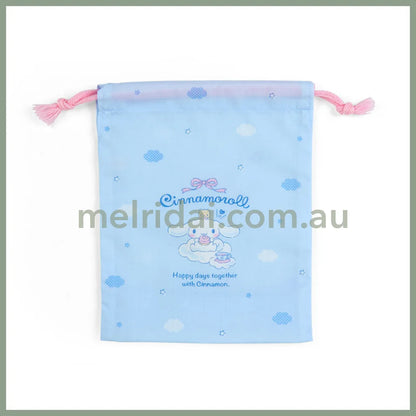 Sanrio | Drawstring Bag S 15×7×19Cm / Cinnamoroll