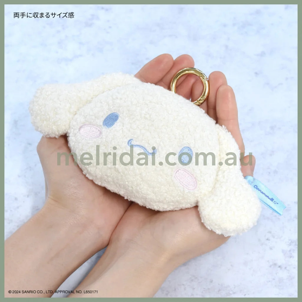Sanrio | Earphones Multipurpose Pouch Purse W150×H105Mm 日本三丽鸥 多用零钱包/耳机包/收纳包挂件/包挂 玉桂狗Cinnamoroll
