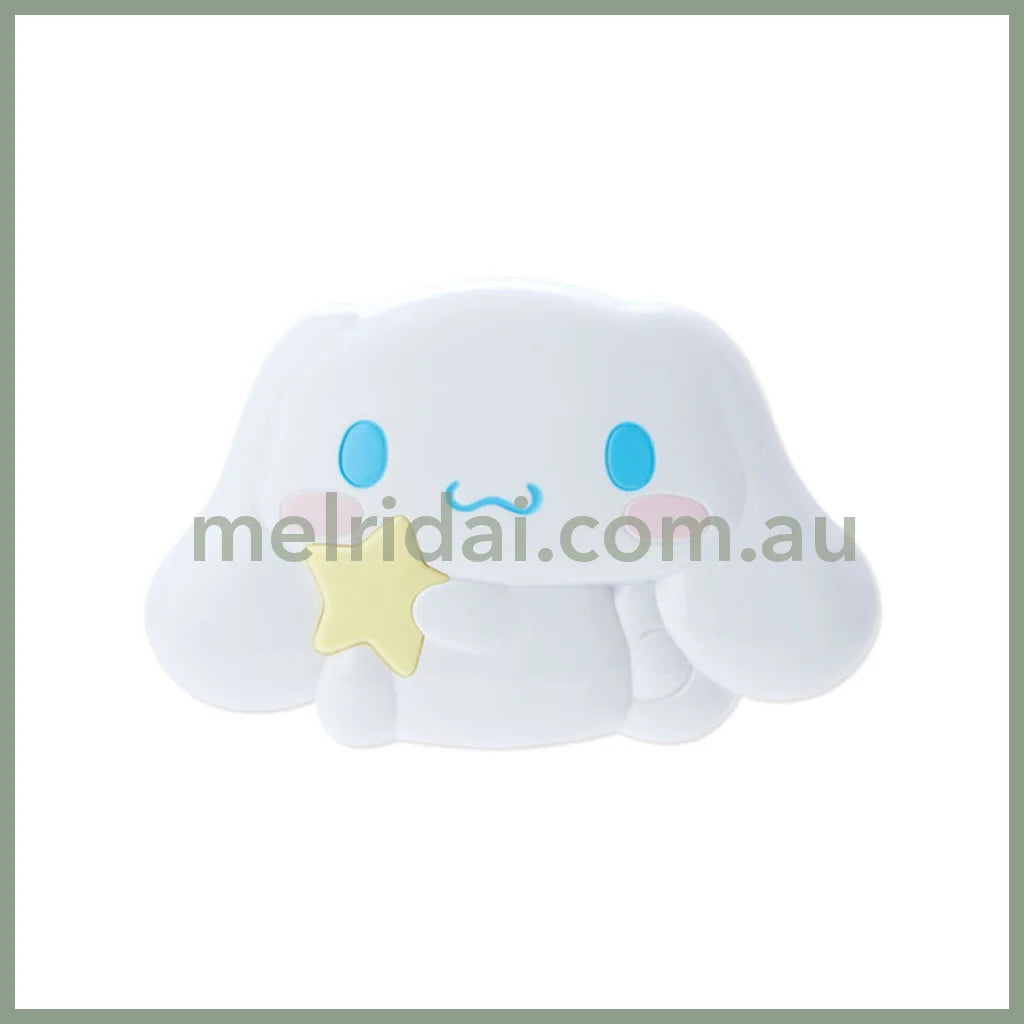 Sanrio | Face Mirror & Comb Set Approx.11Cm + Cinnamoroll