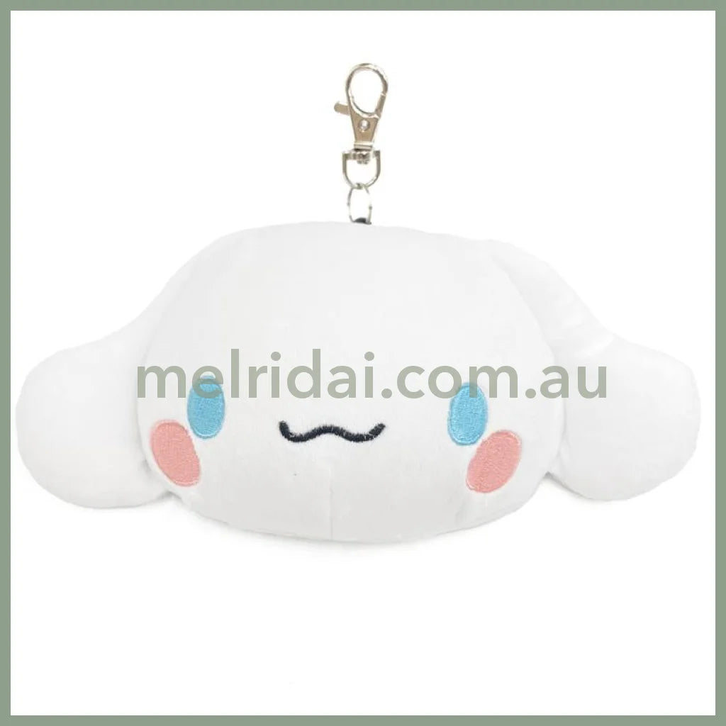 SANRIO | Face Pass Case Coin Case with Reel 218×142×68mm (Cinnamoroll)