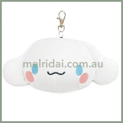 SANRIO | Face Pass Case Coin Case with Reel 218×142×68mm (Cinnamoroll)