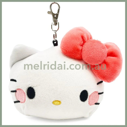 SANRIO | Face Pass Case Coin Case with Reel 218×142×68mm (Hello Kitty)