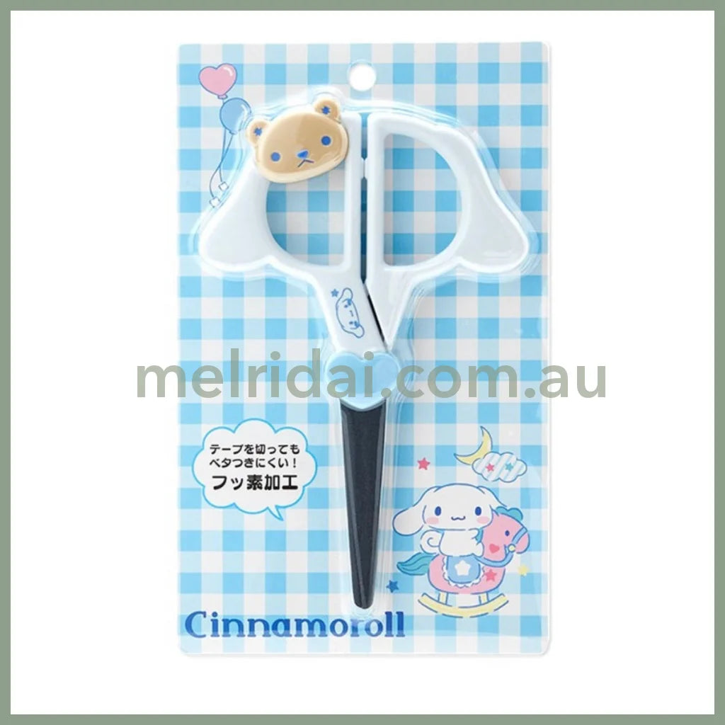 Sanrioface Shape Scissors Cinnamoroll