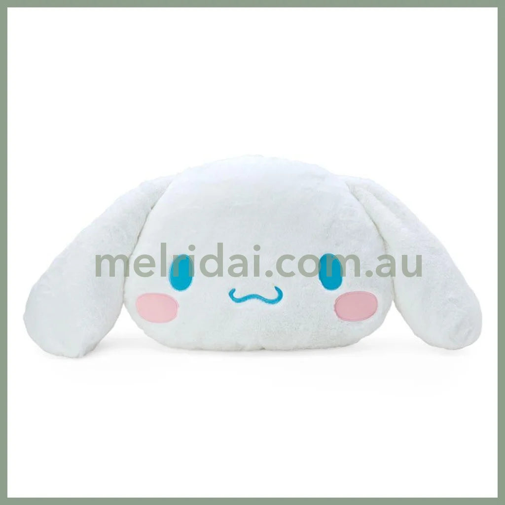Sanrio | Face Shaped Cushion Plush Doll M 82×13×35Cm (Cinnamoroll)