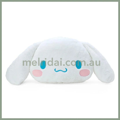 Sanrio | Face Shaped Cushion Plush Doll M 82×13×35Cm (Cinnamoroll)