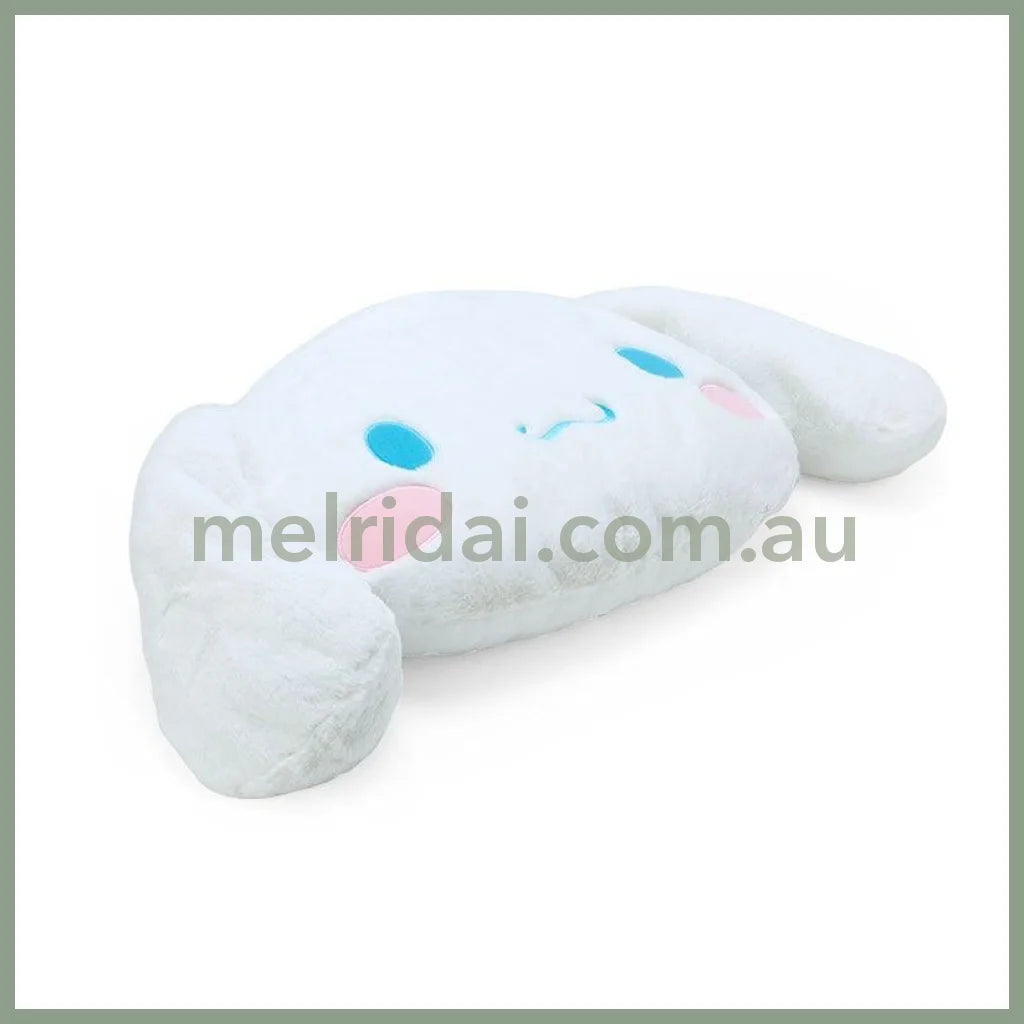 Sanrio | Face Shaped Cushion Plush Doll M 82×13×35Cm (Cinnamoroll)