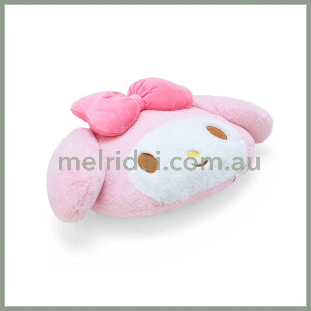 Sanrio | Face Shaped Cushion Plush Doll S 44×12×29Cm (My Melody)