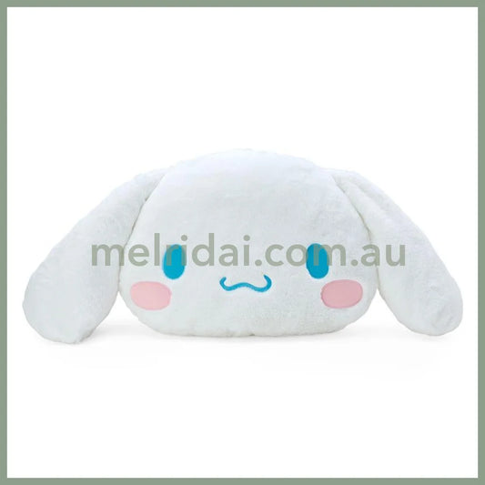 Sanrio | Face Shaped Cushion Plush Doll S 56×10×26Cm (Cinnamoroll)