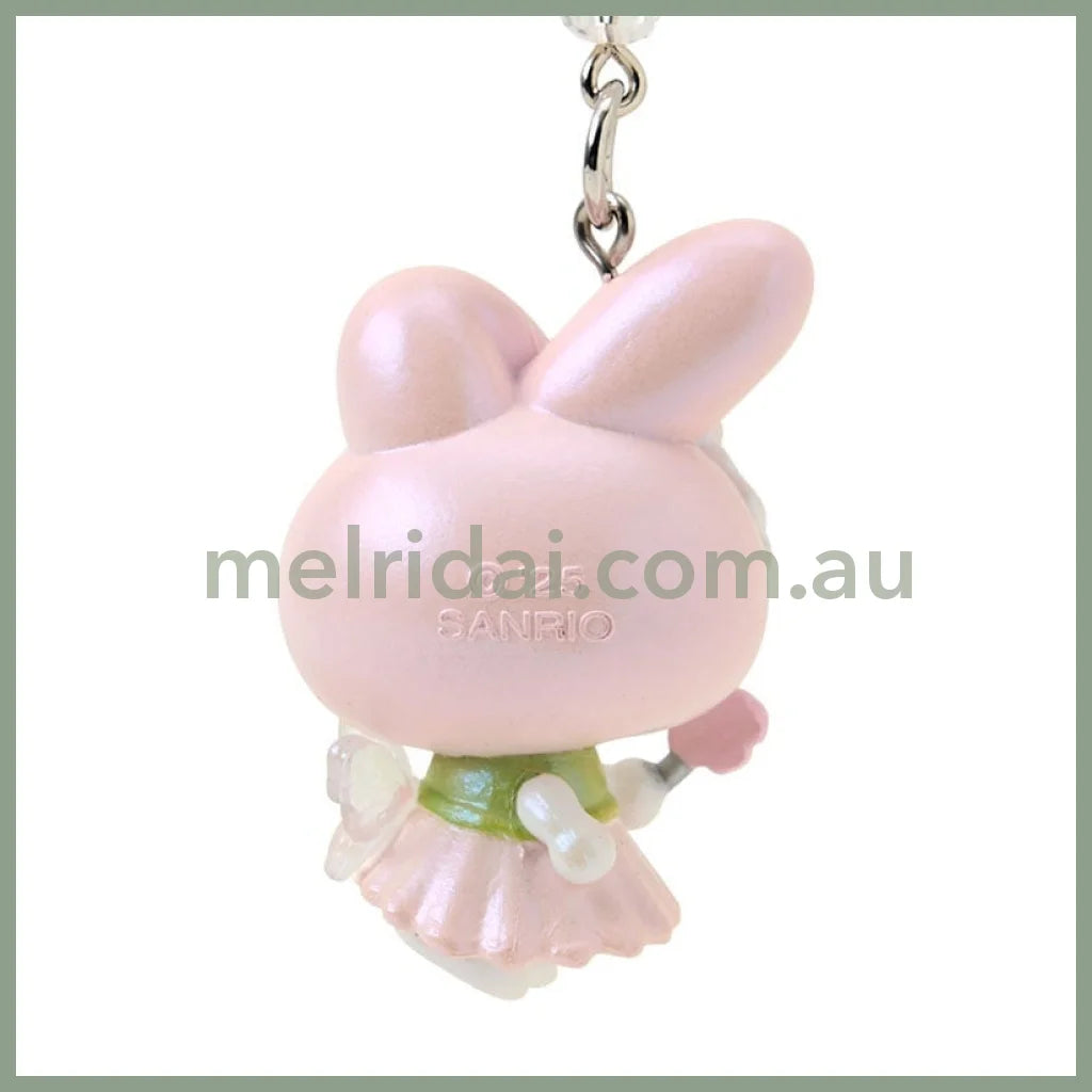 SANRIO | Fairy Keychain Phone Charm My Melody Flower Ver. W3.5 x H11 x D2 cm (My Melody 50th Anniversary)