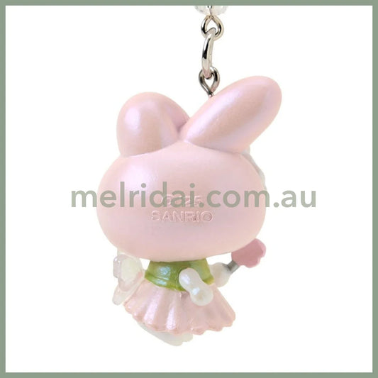 SANRIO | Fairy Keychain Phone Charm My Melody Flower Ver. W3.5 x H11 x D2 cm (My Melody 50th Anniversary)