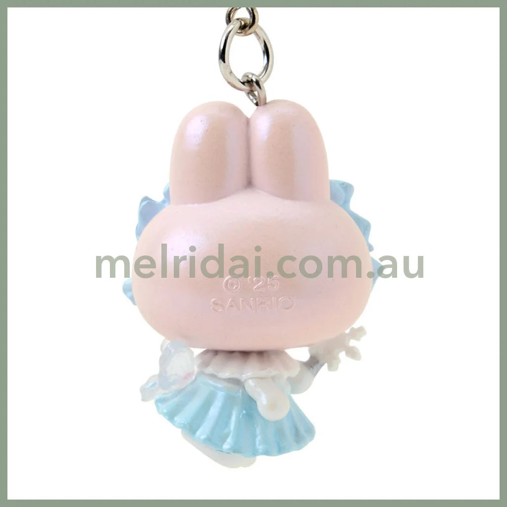 SANRIO | Keychain Phone Charm My Melody Snow Ver. W3.5 x H11 x D2 cm (My Melody 50th Anniversary)