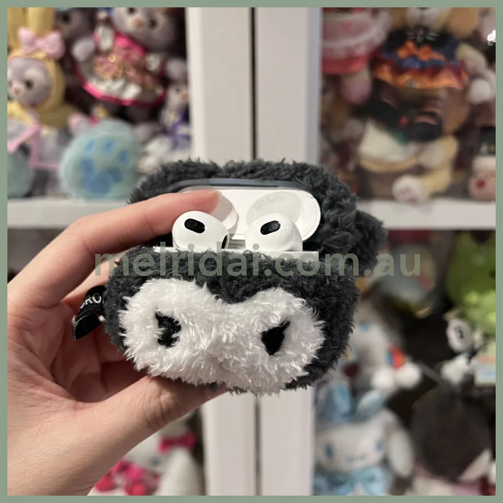 Sanriofluffy Case Airpods Pro(2)/Airpods Pro Kuromi