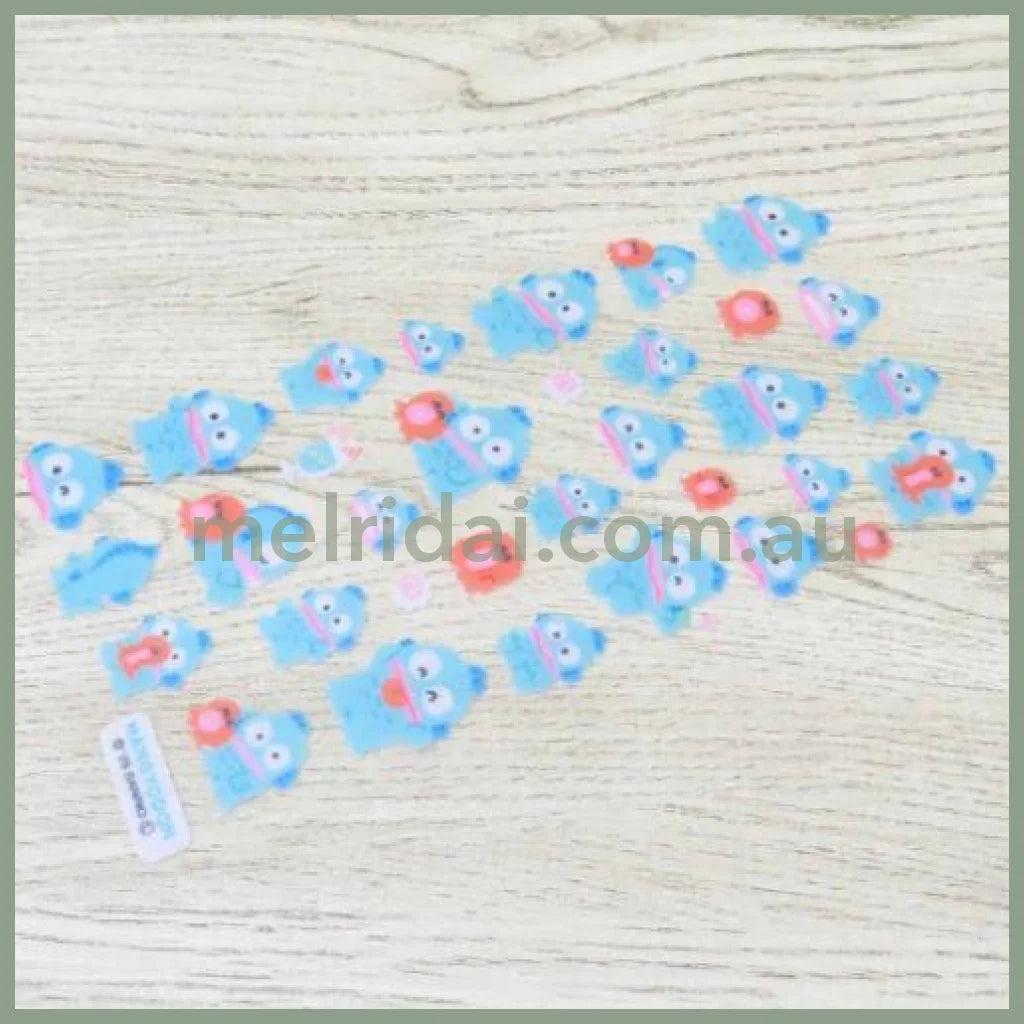 SANRIO | Fluffy Felt Sticker 90x175x1mm (Hangyodon)