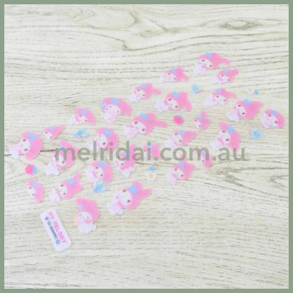 SANRIO | Fluffy Felt Sticker 90x175x1mm (My Melody)