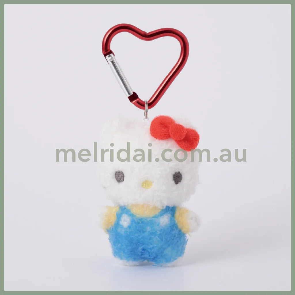 Sanrio | Fluffy Mini Mascot Holder Plush Keychain Hello Kitty 75Mm