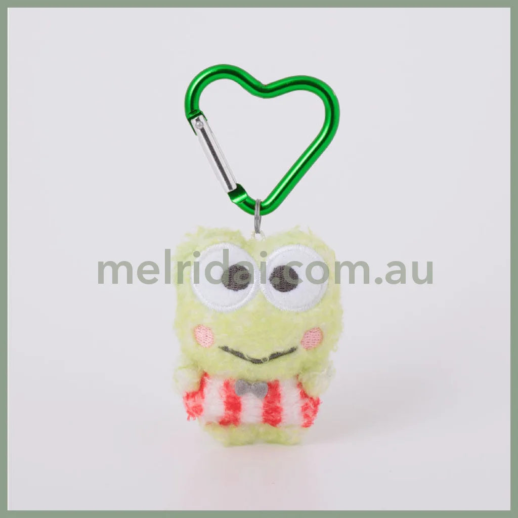 Sanrio | Fluffy Mini Mascot Holder Plush Keychain Kerokerokeroppi 75Mm
