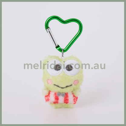 Sanrio | Fluffy Mini Mascot Holder Plush Keychain Kerokerokeroppi 75Mm