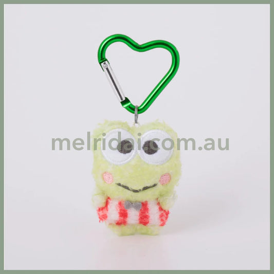 Sanrio | Fluffy Mini Mascot Holder Plush Keychain Kerokerokeroppi 75Mm
