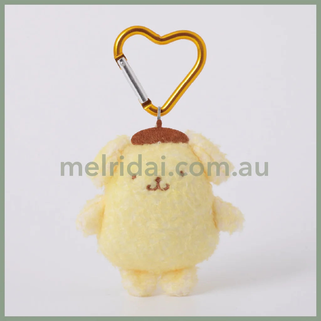 Sanrio | Fluffy Mini Mascot Holder Plush Keychain Pompom Purin 75Mm