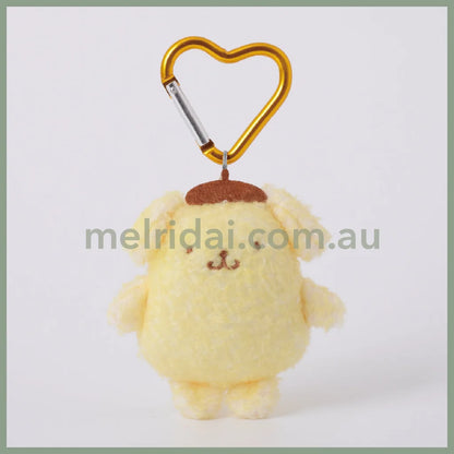 Sanrio | Fluffy Mini Mascot Holder Plush Keychain Pompom Purin 75Mm