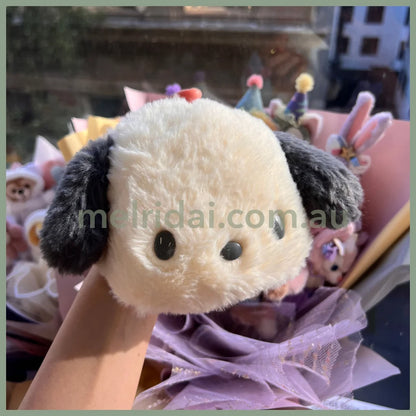 Sanrio | Fluffy Pass/Id Case 14 X 12 5Cm 日本三丽鸥 毛茸茸伸缩绳卡套/零钱包/挂件/包挂
