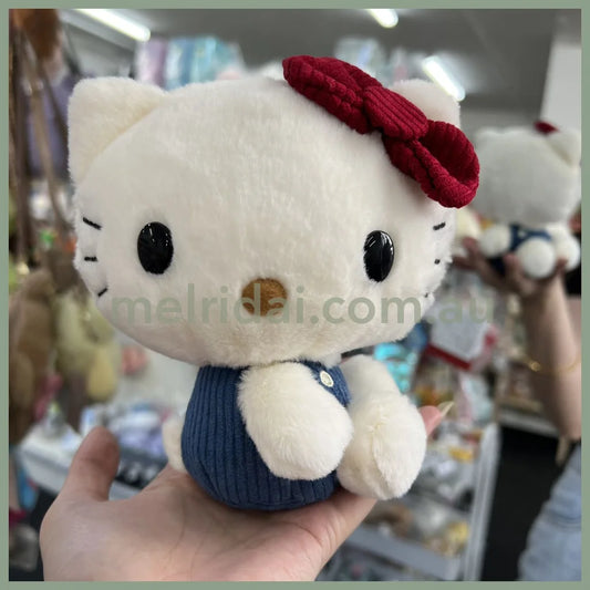 Sanrio | Fluffy Plush Hello Kitty Classic 14.5×10×16Cm 日本三丽鸥 复古系列新版 凯蒂猫毛绒公仔/玩偶