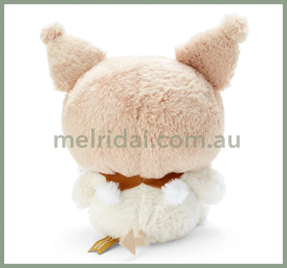 Sanriofluffy White Kuromi Howa Waito M 17 X 14 28 Cm