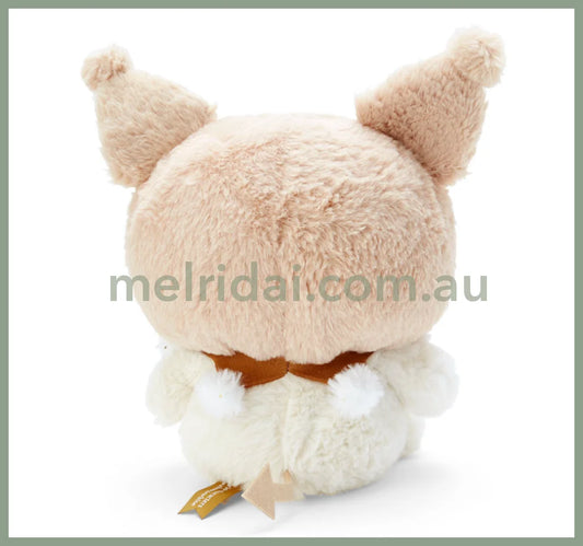 Sanriofluffy White Kuromi Howa Waito M 17 X 14 28 Cm