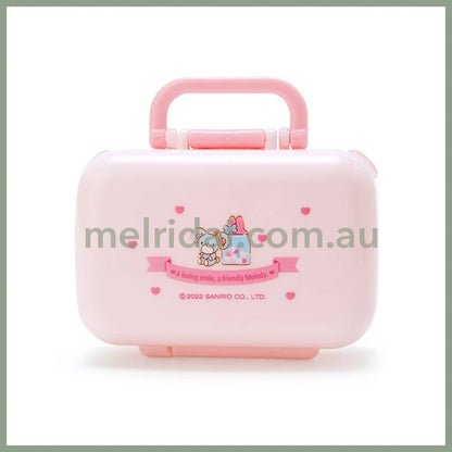 SANRIO | Foldable Compact Medicine Case 7.5×3.3×5.8cm (My Melody)
