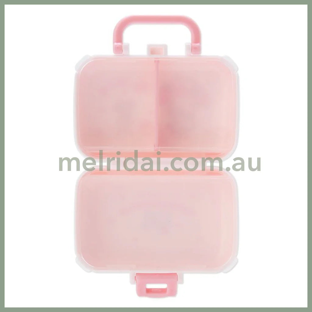 SANRIO | Foldable Compact Medicine Case 7.5×3.3×5.8cm (My Melody)