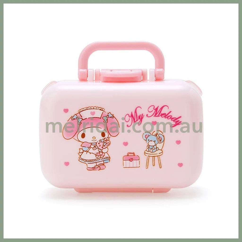 SANRIO | Foldable Compact Medicine Case 7.5×3.3×5.8cm (My Melody)