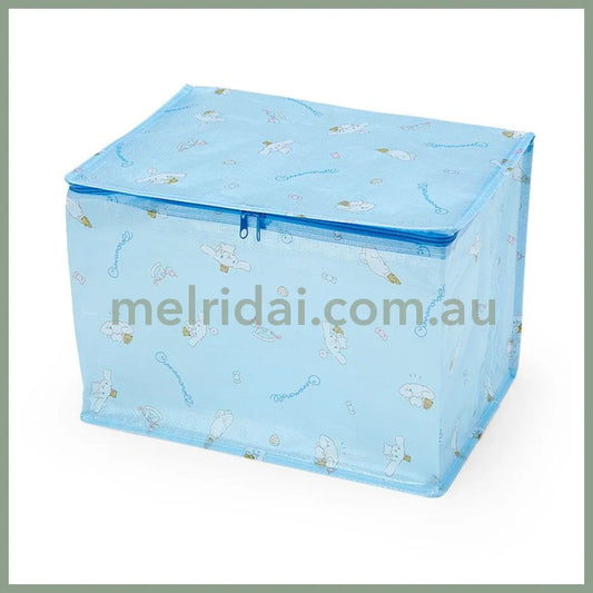 Sanriofoldable Storage Box With Zipper Cinnamoroll 37 X 26 26Cm /