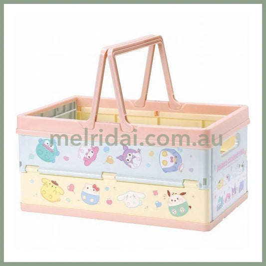 Sanriofoldable Storage Carry Basket 38×25×19 /