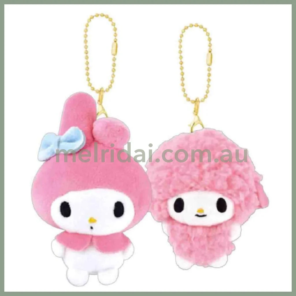 SANRIO | Friends Series Nico Nui Keychain Plush Mascot H160×W155×D65mm (My Melody & My Sweet Piano)
