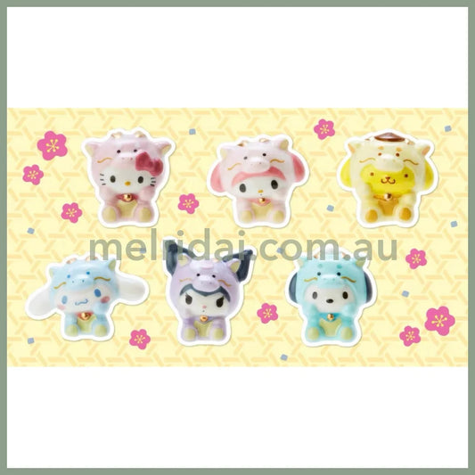 Sanrio | Good Luck Mascot Figure 3×2.5×3.6Cm (Zodiac Luck)