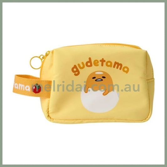SANRIO | Gudetama Pouch 16.5×7.5×12.7cm (New Life 2025)