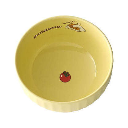 SANRIO | Gudetama Ceramic Bowl Pink 14.1×13×7.1cm (New Life)