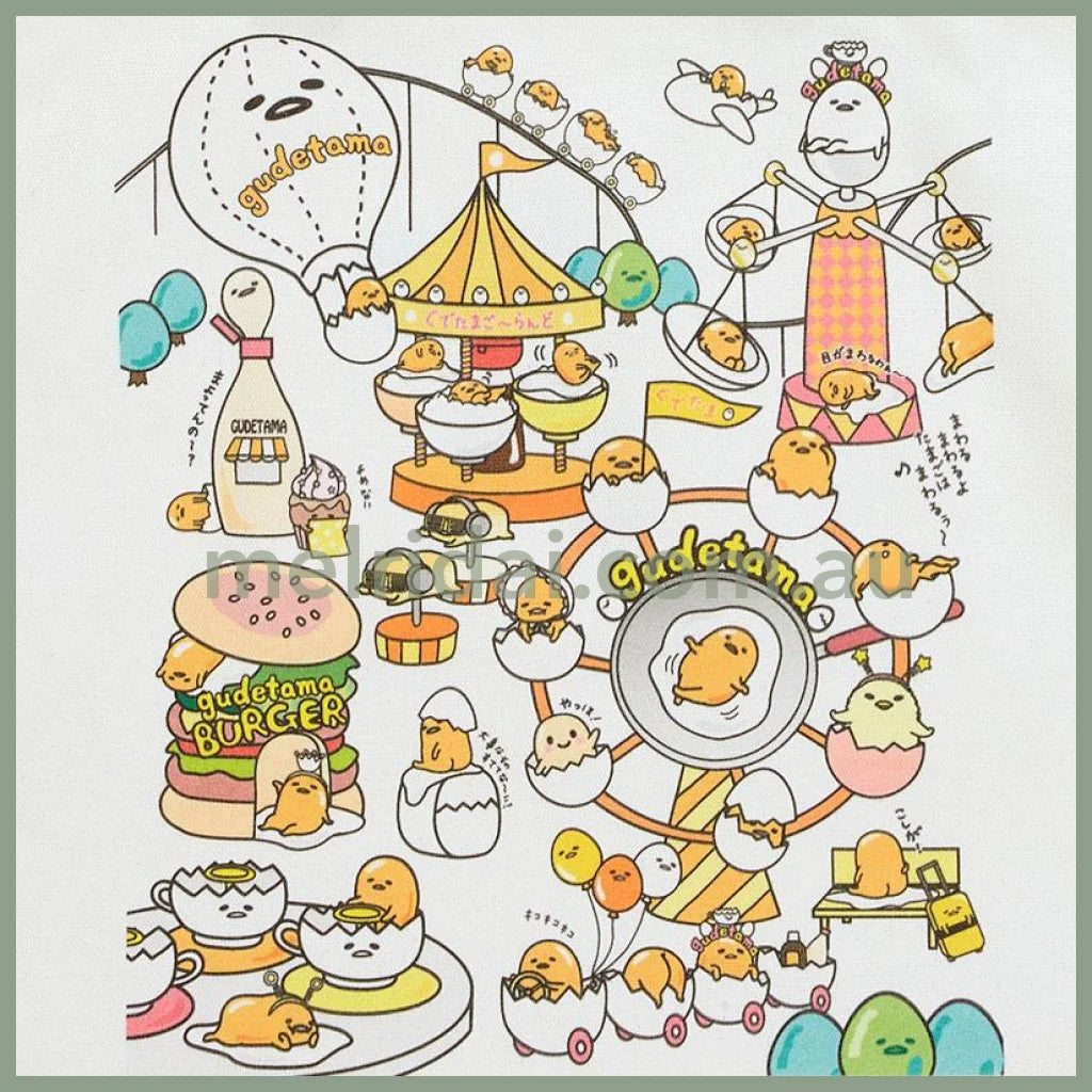 Sanrio | Gudetama Tote Bag (Gudetama Land) 34×5×31Cm /