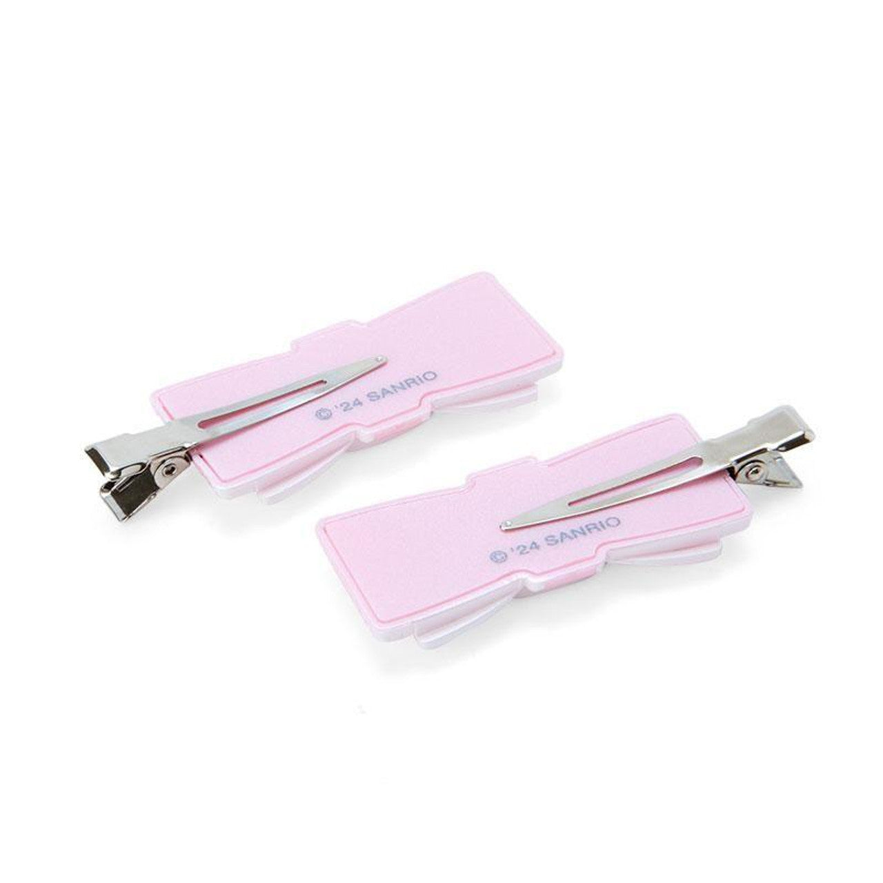 SANRIO | Hello Kitty Hair Clip 2pcs Set 5 x 2 x 1cm (Quilt Ribbon)