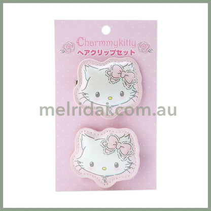Sanrio | Hair Clips (Heisei Character Ribbon) // Charmmy Kitty