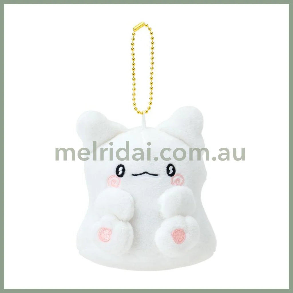 SANRIO | Hanamaru Obake Mascot Holder Plush Keychain 132 x 105 x 84cm (Standard)