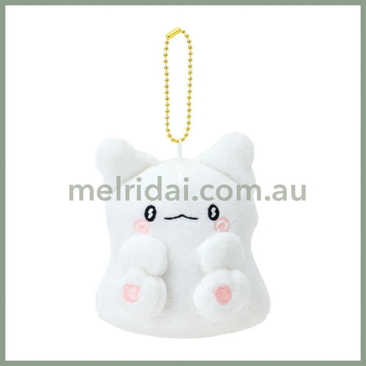 SANRIO | Hanamaru Obake Mascot Holder Plush Keychain 132 x 105 x 84cm (Standard)