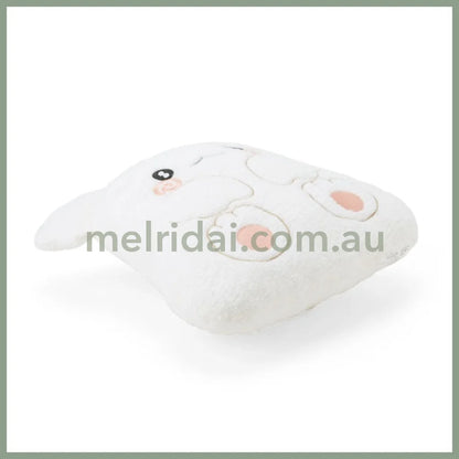 Sanrio | Hanamaruobake/Marumaru Face-Shaped Cushion 30.4Cm×34.8Cm×12.8Cm (Always Together!)