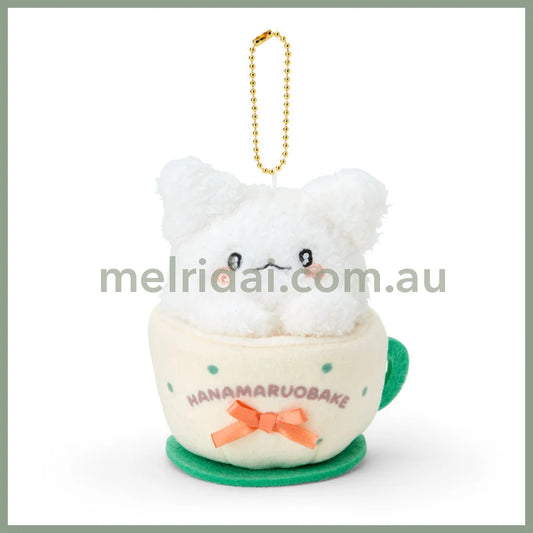 Sanrio | Hanamaruobake/Marumaru Mascot Holder Plush Keychain Cup 11×10×13Cm (Always Together!)
