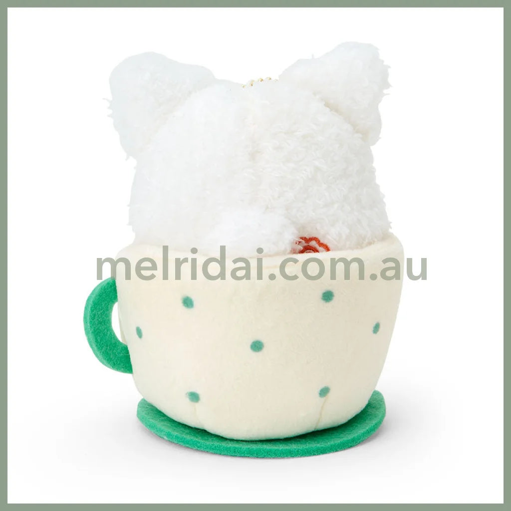 Sanrio | Hanamaruobake/Marumaru Mascot Holder Plush Keychain Cup 11×10×13Cm (Always Together!)