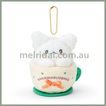 Sanrio | Hanamaruobake/Marumaru Mascot Holder Plush Keychain Cup 11×10×13Cm (Always Together!)