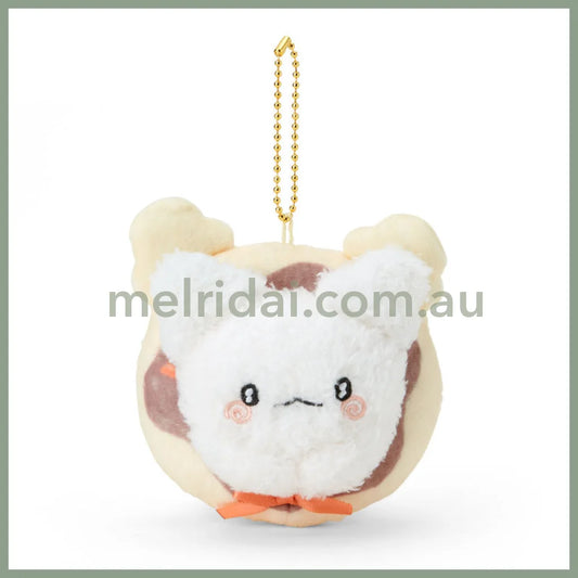 Sanrio | Hanamaruobake/Marumaru Mascot Holder Plush Keychain Donut 10.5×10×10.5Cm (Always Together!)